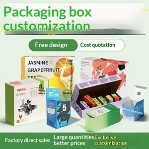 Cajas de Cartón Blancas Impresas Personalizadas para Alimentos, Bebidas, Frutas y Embalaje de Cajas Sorpresa - Product Image 3