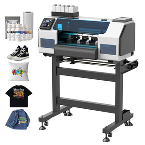 Factory I3200 I1600 Dtf <b>Printer</b> A3 Xp600 Head Tshirt <b>Printer</b> DIY Custom Logo Garments 33CM PET Film DTF <b>Printer</b> With <b>Stand</b> - Product Image 1
