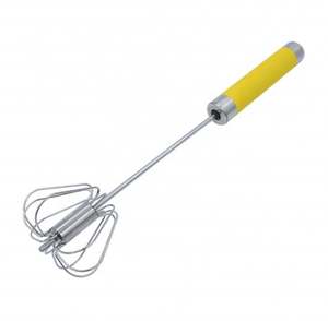 Batidora de Crema Manual Semiautomática de Acero Inoxidable con Rotación, Utensilio de Cocina en Oferta - Product Image 6