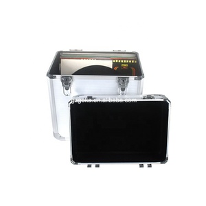 Étui de rangement en <span class=keywords><strong>vinyle</strong></span> pour enregistrement DJ 12 pouces, mallette de transport spécial pour magnétophone - Product Image 6