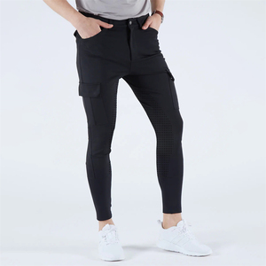 1 pezzo pronto <span class=keywords><strong>per</strong></span> la spedizione completo in Silicone pantaloni da <span class=keywords><strong>equitazione</strong></span> calzoni da <span class=keywords><strong>equitazione</strong></span> morbido tessuto equestre pantaloni <span class=keywords><strong>per</strong></span> gli uomini - Product Image 2