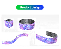 Pantalla LED Flexible de Alquiler a Todo Color con Clasificación IP65, Panel Ligero, Garantía de 5 Años, Apta para Centros Comerciales y Metro, Capaz de Reproducir Animaciones