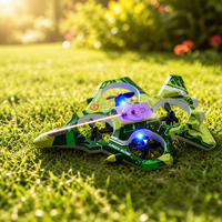Avion de combat en mousse télécommandé pour interaction parent-enfant, quadricoptère, machine à mousse à quatre axes, avion en mousse avec fonction de combat