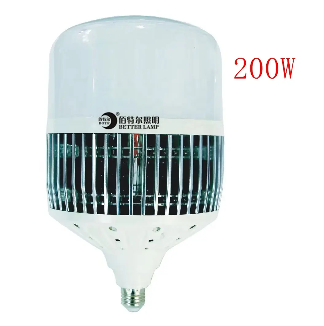 E27 E40 super bright high power 200W 250W 300W LED bulb light warehouse garage workshop 200W led high bay light bulb