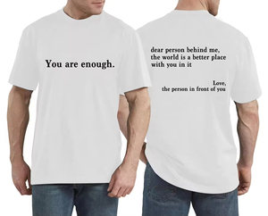เสื้อยืดคอกลมผู้ชายไซส์ใหญ่ สวมใส่สบาย ดีไซน์เรียบง่าย ทันสมัย คุณภาพสูง ขายดี - Product Image 5