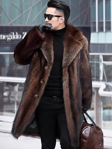 Cappotto 2025 in <span class=keywords><strong>pelliccia</strong></span> sintetica classica in finto visone da <span class=keywords><strong>uomo</strong></span> giacca a vento da <span class=keywords><strong>uomo</strong></span> <span class=keywords><strong>lunga</strong></span> inverno giacca in <span class=keywords><strong>pelliccia</strong></span> sintetica - Product Image 5