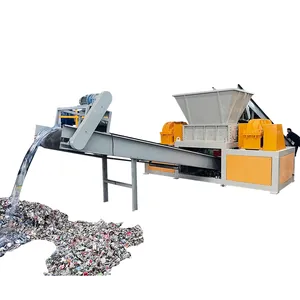 Plastic Bottle Crusher For Recycling Domestic Plastic Shredder Plastic Container Shredder