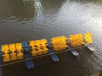 Pompe à aération à roue à aubes en acier inoxydable à 32 pales, efficace, de marque Changfa, à moteur diesel, pour bassin de poissons et crevettes, pour un débit optimal des eaux vives