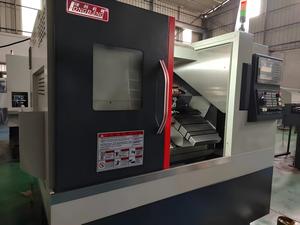 Tornio CNC a letto inclinato con asse Y interpolato per fresatura e tornitura, sistema Fanuc Siemens, <span class=keywords><strong>mini</strong></span> tornio CNC - Product Image 3