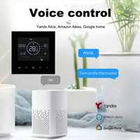 Panel de Control Inteligente RKHK, Termostato Doméstico para Calefacción por Suelo Radiante, Programable, Wifi, Tuya, Diseño Moderno para Hoteles