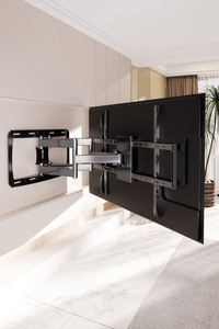 HILLPORT-Support mural <span class=keywords><strong>articulé</strong></span> pour TV, <span class=keywords><strong>bras</strong></span> pivotant inclinable, support TV, taille 55 ''-90" VESA 800*600mm DY773 - Product Image 4