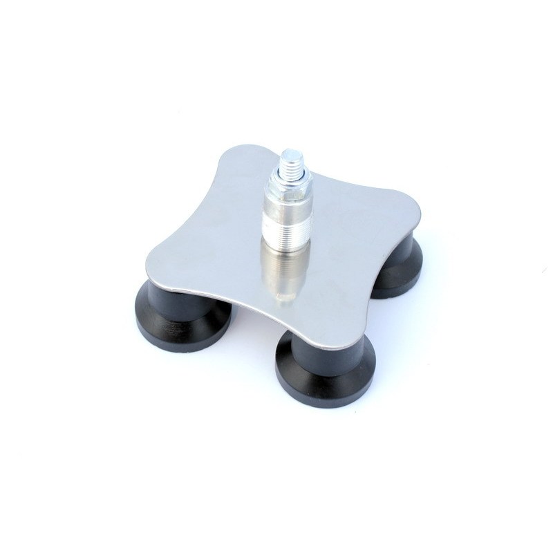 Pieds de fixation de plaque frontale en acier inoxydable