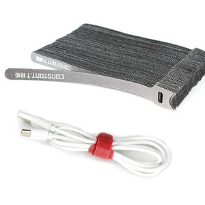 Многоразовые кабельные стяжки с крючками и петлями крепежный кабельный ремешок цветной многоразовый ремень - Product Image 5