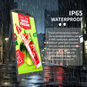 IP65 waterproof portable advertising machine, outdoor LED <b>screen</b>, signboards, digital signage advertising - Product Image 6