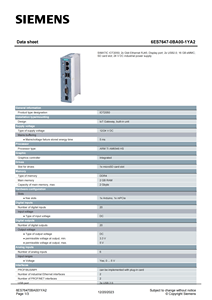 6ES7647-0BA00-1YA2 PLC ของแท้ ยี่ห้อดั้งเดิม สอบถามข้อมูลเพิ่มเติม  SIMATIC <span class=keywords><strong>IOT2050</strong></span> อินเทอร์เฟซ Siemens - Product Image 2