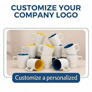 Customizable Inner-color Ceramic <b>Mug</b> Handle Single Cup Custom Logo 3D Design <b>Thermal</b> Transfer Printing Heat Coated Home Office - Product Image 5