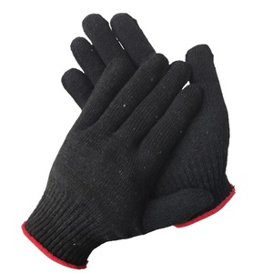 Guantes de Algodón Ligeros de Fábrica con Textura de Grano Blanco, Negros Multicolor, para Trabajo, Construcción, Cuarto Limpio, Resistentes al Frío y al Calor - Product Image 2