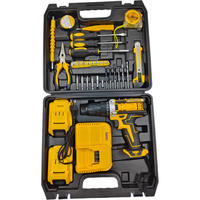 Ensemble de perceuse électrique sans fil - Boîte à outils pour usage industriel avec tournevis électrique, personnalisable OEM