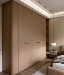 Armoire de style moderne du milieu du siècle, armoire de chambre à coucher personnalisée, meubles de vestiaire conçus sur mesure - Product Image 4