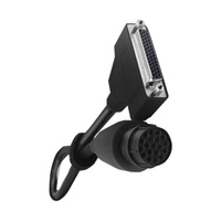 Automotive-Kabelbaum Sinotruck 19-Pin Kabel OBD2 DB25 Adapterkabel Auto-Diagnose Doppelt Abgeschirmtes Datenkabel