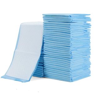 Rocinha Disposable Changing <b>Pads</b> 100 Pack Blue <b>Waterproof</b> Breathable Underpads For Baby Diaper Changing Bed Use - Product Image 1