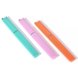 1PC Double Sided Straight Pattern Glass Nail <b>File</b> with Protective <b>Case</b> Reusable Manicure Beauty Tool Gift for Women Salon - Product Image 5