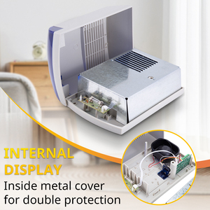 Tùy Chỉnh Treo Tường Có Dây 128 dB Ánh Sáng Màu Xanh Nhấp Nháy Còi Báo Động Patio Không Thấm Nước Và Windproof Nhấp Nháy Còi Bên Ngoài - Product Image 6