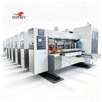 Impresora de Cartón Computarizada Automática Oray Modelo 1224 con Alimentación por Vacío, Registro en Bucle Cerrado y Ajuste Automático de Espaciado Motorizado