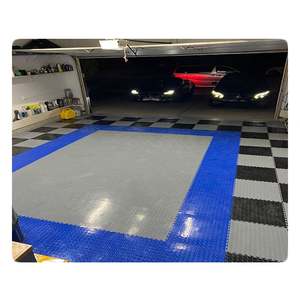 Best Seller Heavy Duty PVC Garage Flooring Tiles Industrial <b>Floor</b> Mat for Workshop - Product Image 3