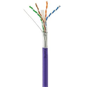 Câble Ethernet FTP Cat6 23AWG en cuivre massif blindé avec feuille de cuivre, 550 MHz, 305 m (1000 pi), avec séparateur croisé - Product Image 3