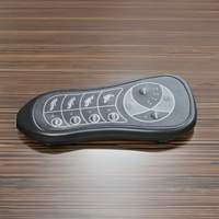 Coussin de massage 3D complet pour siège de voiture avec chaleur infrarouge et pétrissage shiatsu Chaise arrière 3D 5/7/9 moteurs