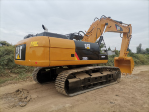 รถขุดตีนตะขาบ Cat336d 36ton รถตักตีนตะขาบสินค้ามาใหม่ในเซี่ยงไฮ้สินค้ามาใหม่2022สีเหลือง - Product Image 2