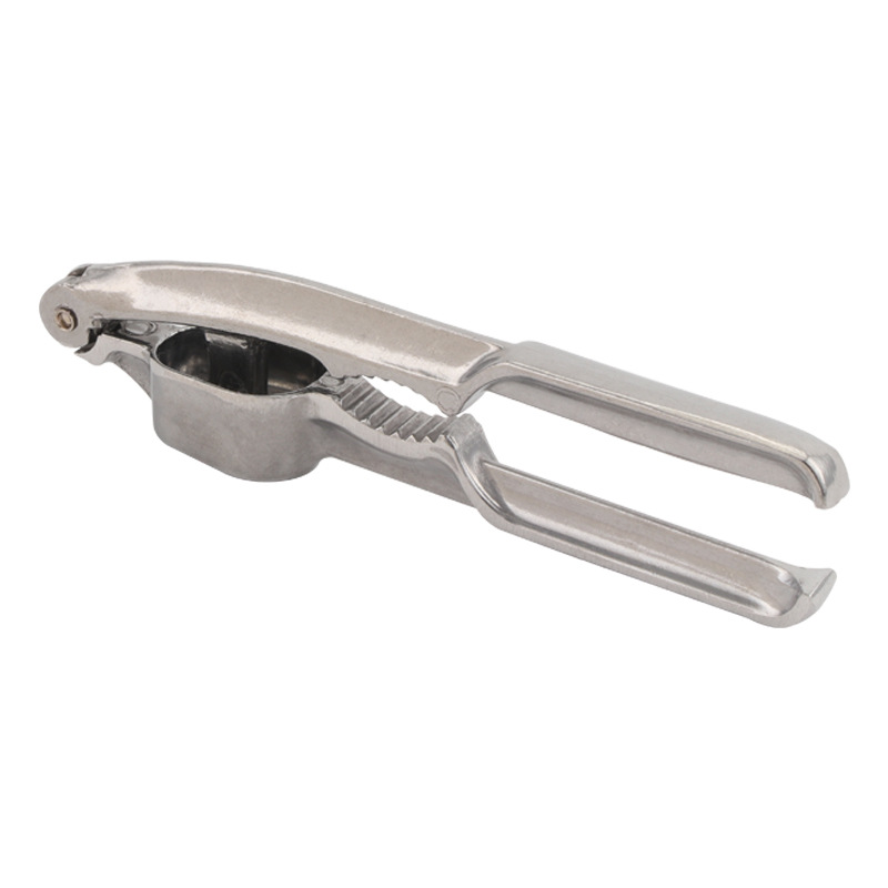 Silver - aluminum alloy garlic press 180*40*29