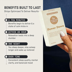 Tiras Orales para Ayudar a Dormir para Adultos OEM/ODM - Suplemento Dietético Vegano de Acción Rápida para Dormir, Dosis Personalizadas - Product Image 4