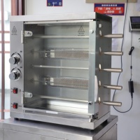 Machine à poulet CHUANGYU, gril commercial en acier inoxydable, 3/5/7 grilles, gril électrique, gril à gaz, machine à rôtir le poulet, machine à rôtir au four