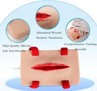 Módulo de Simulación de Trauma para Entrenamiento de Primeros Auxilios Yulin, Maniquí Anatómico para Prácticas de Hemostasia y Simulación de Heridas, con Certificación CE/ISO