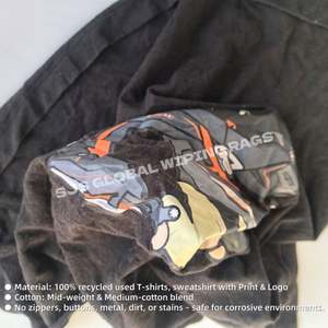 Trapos de Algodón de Colores Variados, 100% Algodón, Trapos para Limpieza de Máquinas, Trapos Industriales, Trapos de Algodón Tejido - Product Image 4