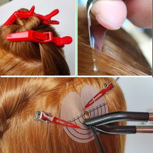 Máquina Conectora de Extensiones de Cabello Ushtiger, Fusión en Caliente, Queratina Pre-Adherida, Puntas Planas de Gel, Puntas K-Tip, Plancha, Enchufe USB, Kit Completo de Herramientas DIY - Product Image 5