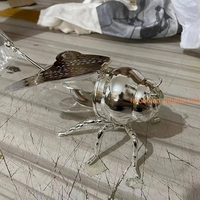 Pot à miel en forme d'abeille avec cuillère, prix d'usine, ornement décoratif, pot de stockage de miel transparent, pot à épices de cuisine