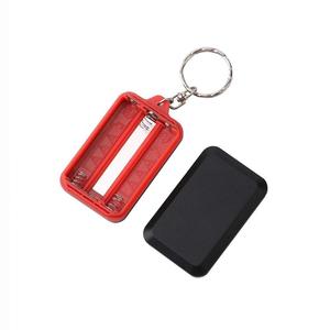 mayor <span class=keywords><strong>onlineshop</strong></span> logotipo personalizado promover plástico plano pequeño micro mini cob led llavero cadena led llavero linterna - Product Image 5