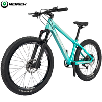 Vélo de montagne en fibre de carbone avec fourche à suspension Vélo de sport pour jeunes de 24 pouces Frein à disque Vélo VTT en carbone