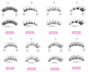 ขนตาแม่เหล็กแบบสั่งทำขายส่งพร้อมอุปกรณ์ติดขนตาแบบใช้ซ้ำได้ - Product Image 4