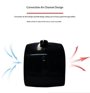 Calentador de Habitación Portátil de 500W, Calentador Eléctrico para Espacios Pequeños, Ventilador Calefactor para Hogar y Oficina, Máquina de Aire Caliente para Dormitorio, Oficina, Interiores, Invierno - Product Image 4