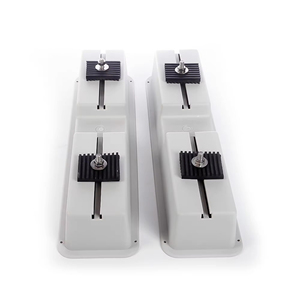 Or ZENGO Wholesale Air Conditioner Plastic Floor Support Grey Outdoor FSP4 for HVAC PVC Manual Conditioning Fitting FSP4, FSP4 F - Product Image 1