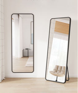 Vente en gros <span class=keywords><strong>de</strong></span> <span class=keywords><strong>profil</strong></span>és en aluminium pour cadre <span class=keywords><strong>de</strong></span> miroir Miroir mural décoratif rectangulaire avec cadre en métal doré pour la maison Salle <span class=keywords><strong>de</strong></span> bain Salon - Product Image 1