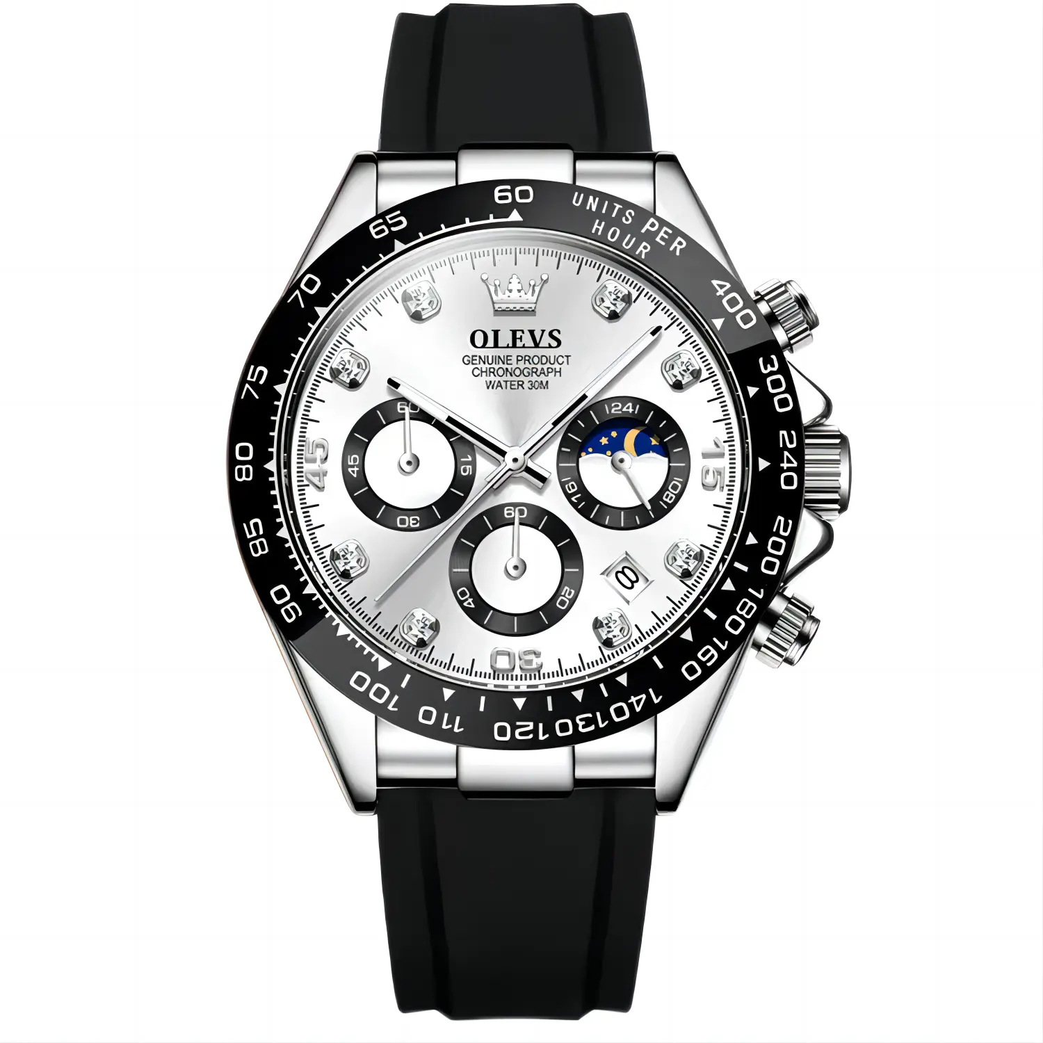 Penjualan terlaris mode tahan air olahraga tanggal otomatis jam tangan gelang Relogio Hombre mewah kualitas tinggi jam tangan kuarsa untuk pria