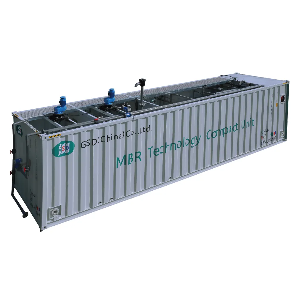 MBR/MBBR waste water treatment system and water purification system