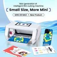UgoodCut Mini XR-MAX – Coupe-film protecteur d'écran 5,5 pouces tactile Bluetooth WiFi avec contrôle double via application, pour films avant et arrière, compatible 45000+ modèles