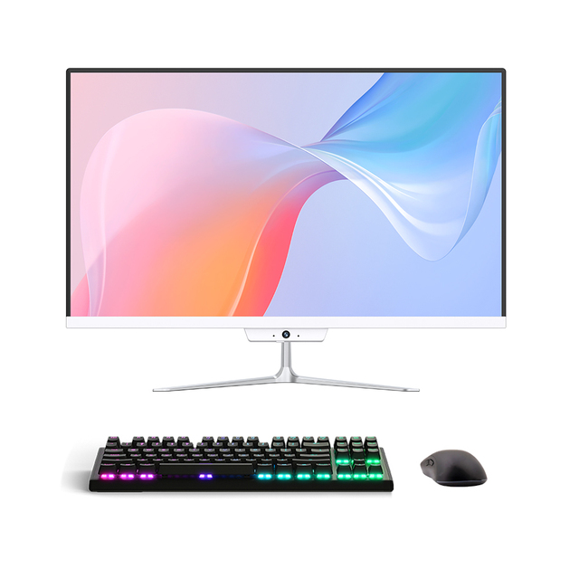Computer Monoblock I7 Pc Desktop All in One 23.8 27 32 Inch 2k 4k Screen I3 I5 I7 All-in-one Integrated Card Gaming Computer