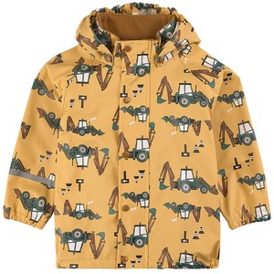 Chubasquero Para Niñas Impermeable - Con Capucha Y Estampado De Dibujos Animados | Ideal Para Lluvia Y Viento, Ropa De Abrigo Infantil